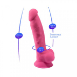 Фаллоимитатор SilexD Model 1 (17,6×3,5 см) с двойным покрытием