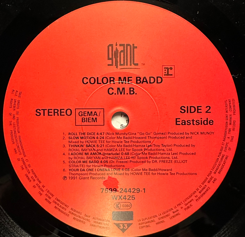 Color Me Badd - C.M.B. (Германия 1991г.)