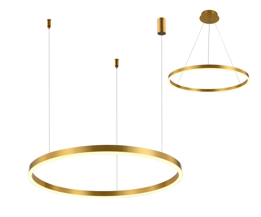 Kink Light 08214,36A(3000K) Подвес Тор латунь d80