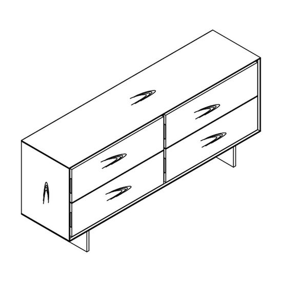 Буфет MIRAMAR, MOD INTERIORS