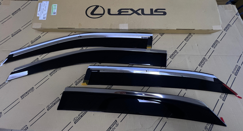 Ветровики на двери Lexus RX 16г- 08162-48010, шт