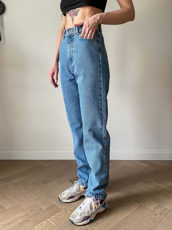 Джинсы женские MRCL 2255 Slim Straight Light Blue - фото 1