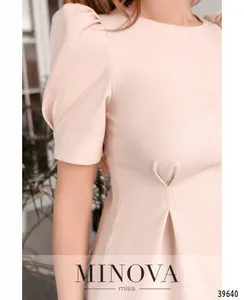 Платье 1066-пудровый Minova