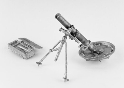 Полковой миномет 120 мм., олово