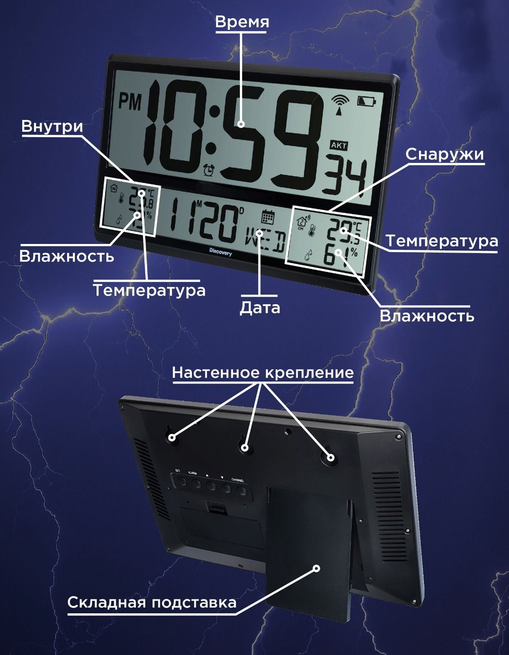 Метеостанция Discovery Report WA50