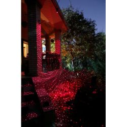 ERAFS024-06 ЭРА Подвесной светильник с лазерной проекцией красные точки,на солн. бат.,3LED,3 lm (24/