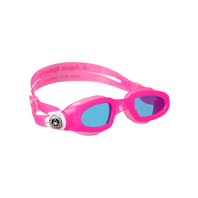 Очки для плавания детские Aqua Sphere Moby Kid голубые линзы