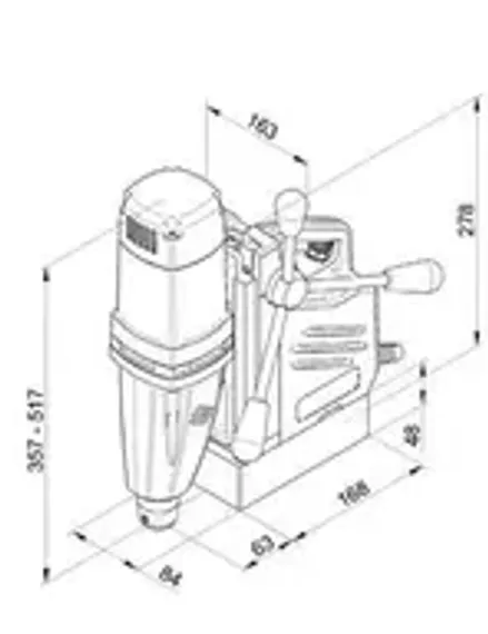 Коронка с твердосплавными напайками Karnasch в сборе Power-Max 10 Ø14×12 мм, арт. 20.1010-014