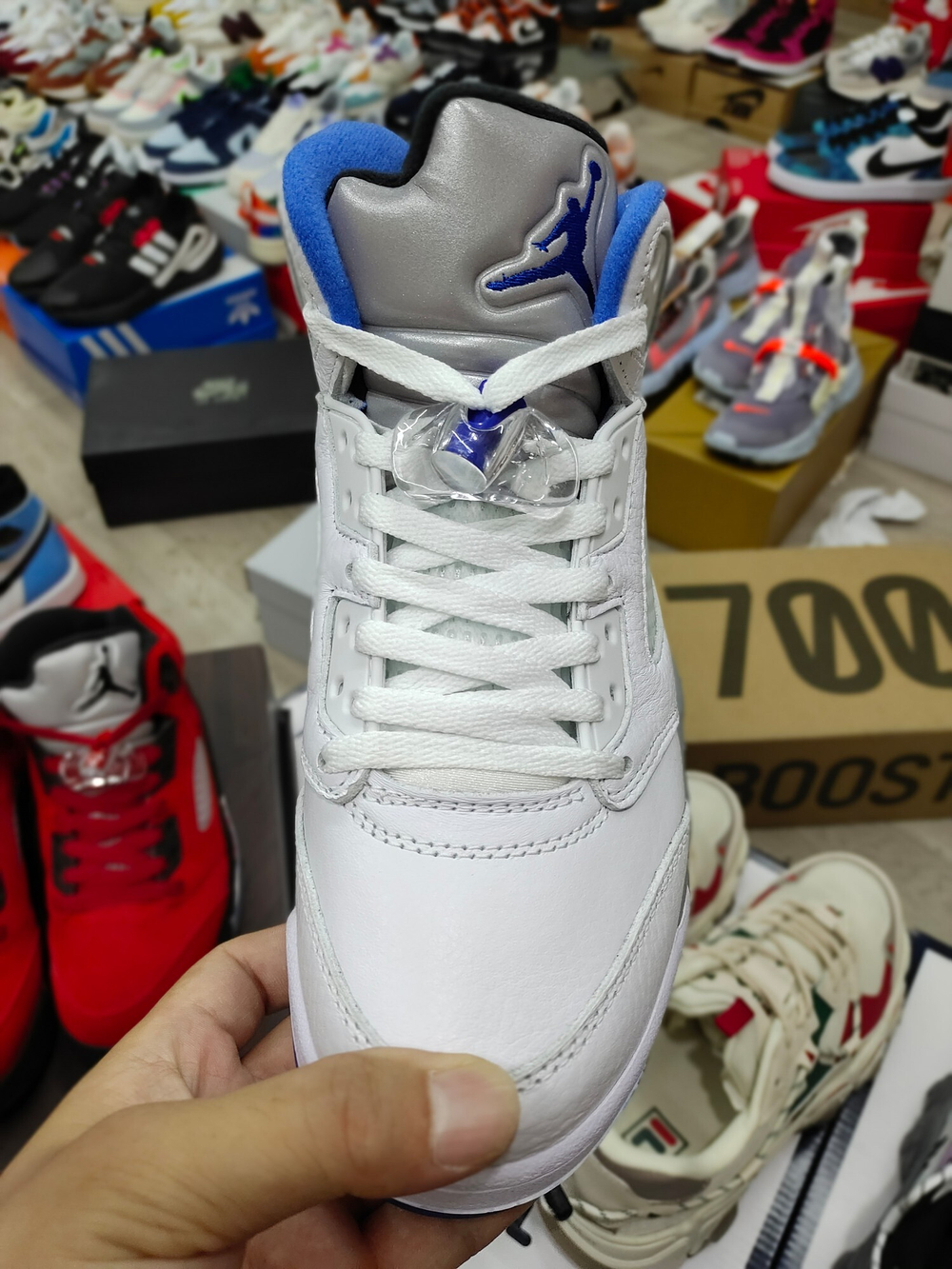 Jordan 5 Retro White Stealth (2021)