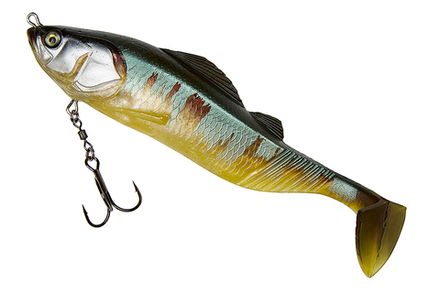 Приманка ADUSTA Pick tail swimmer 6" #206 Oikawa