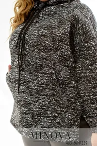 Худи 229-Черный Minova
