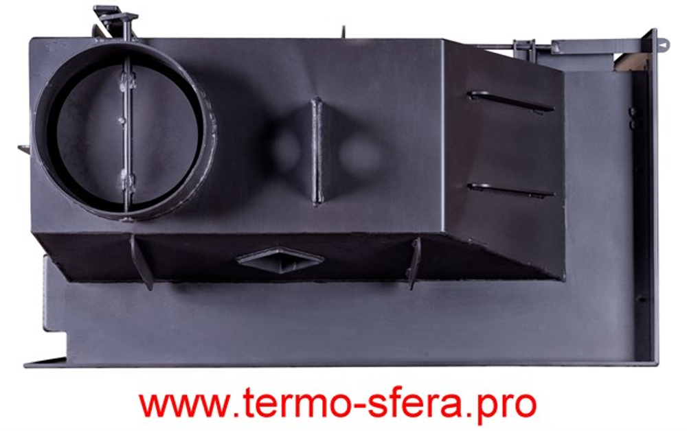 Каминная топка Экокамин Альфа 700 R два стекла правая