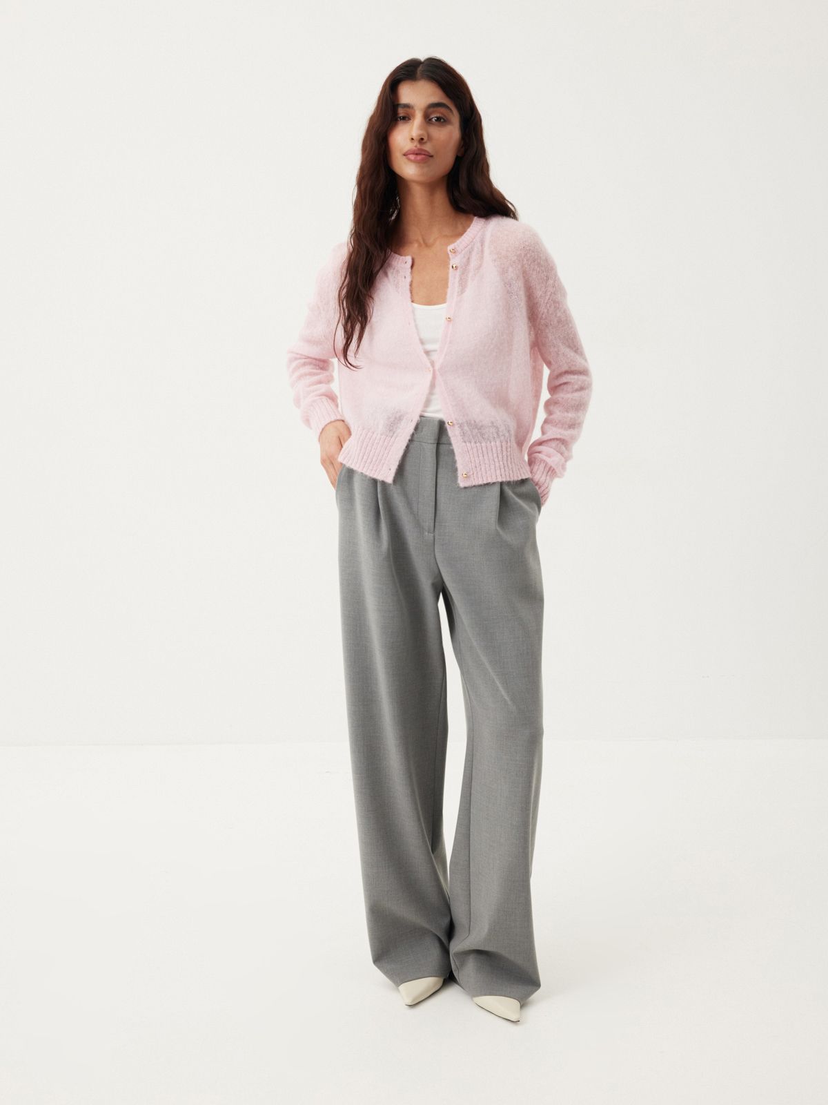 Безукоризненные брюки-palazzo Clear Grey