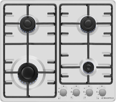 Газовая варочная панель MAUNFELD EGHE.64.3STS-EW/G