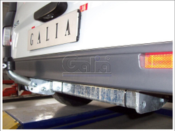 Фаркоп оцинкованный Galia N048A для Nissan Primastar 2002-2014, Opel Vivaro 2002-2014, Renault Trafic 2002-2014(паспорт и сертификат в комплекте)(без электрики)