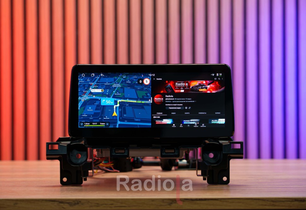 Магнитола для Mazda CX-5 2017-2024+ - Radiola RDL-MazdaCX5 экран 10.25" на Android 13, UIS7870, 8Гб+256Гб, 4G SIM-слот