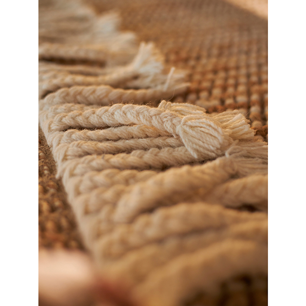 Ковер из джута и шерсти mumbai из коллекции ethnic, 160х230см