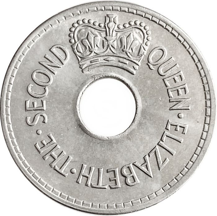1 пенни 1967 Фиджи