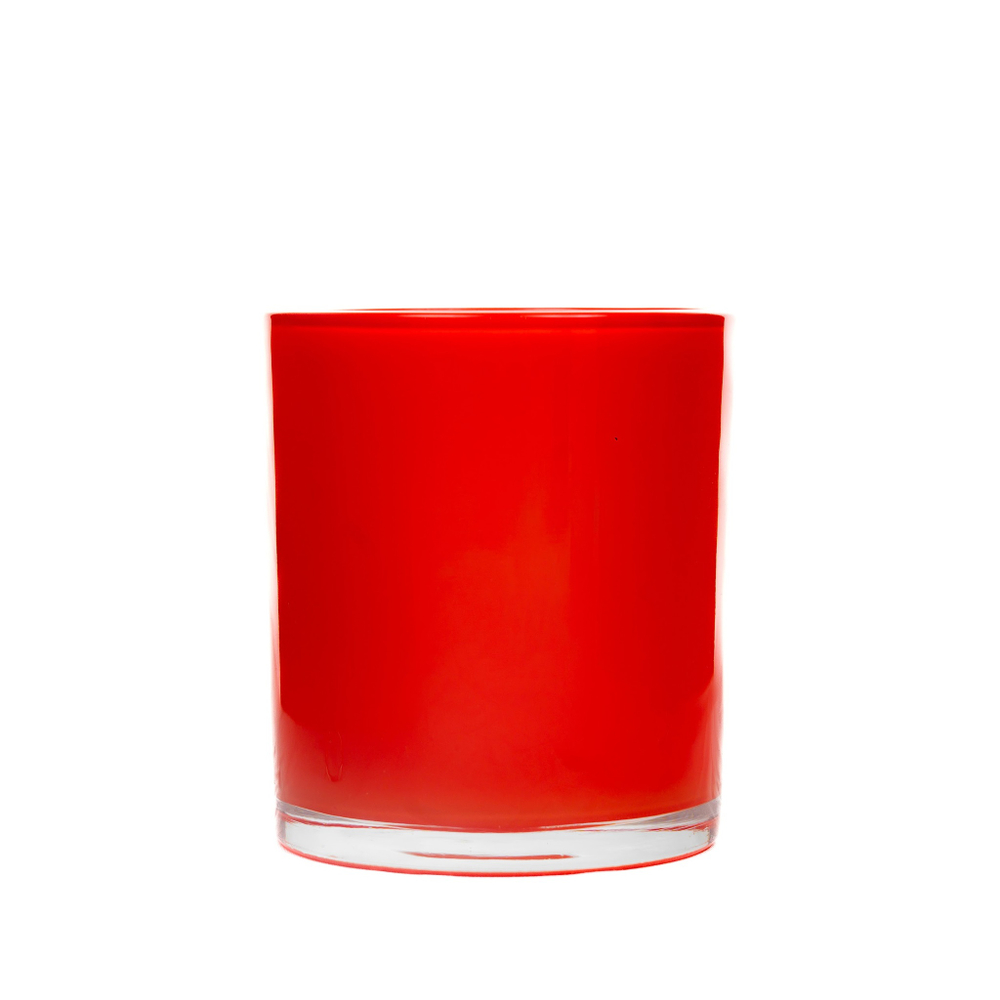 Стакан для свечей Izhevsk красный глянец 350 мл - Candlemaker