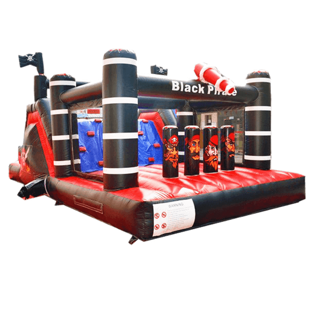 Коммерческий надувной батут "Черный пират"