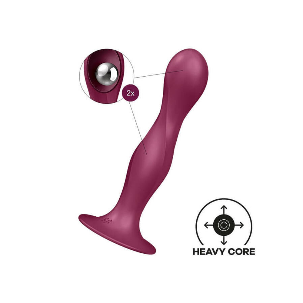 Satisfyer Double Ball-R - Фаллоимитатор со смещенным центром тяжести