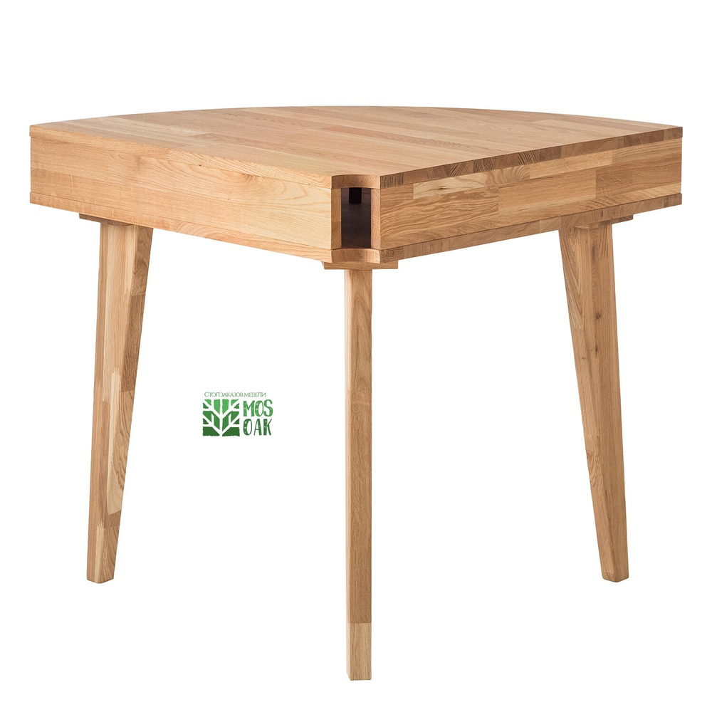 Стол угловой туалетный из массива дуба Nord