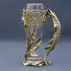 Бокал для пива подарочный "Щука"