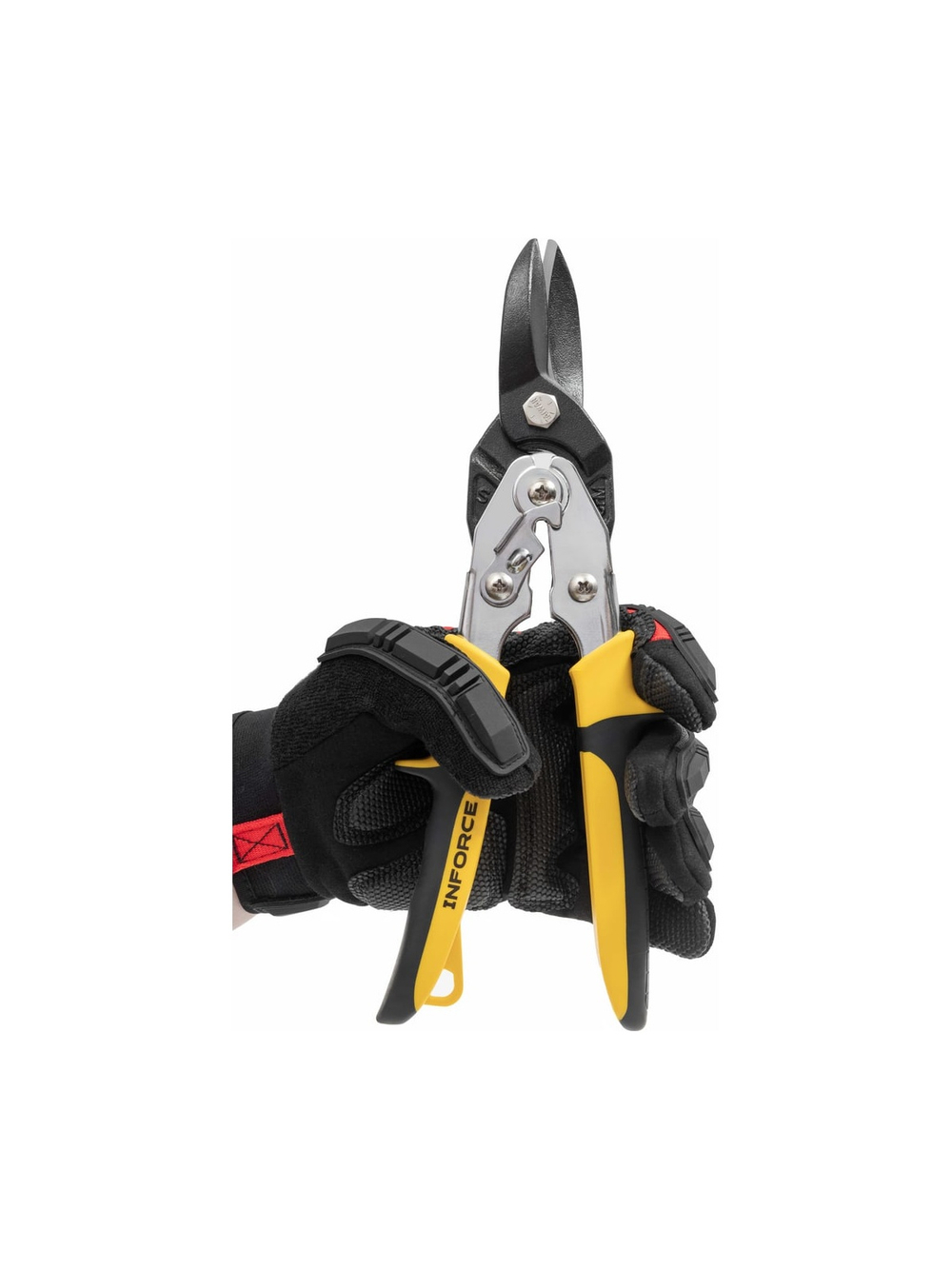 Ножницы по металлу Inforce прямые Cr-Mo 260 мм 06-18-57