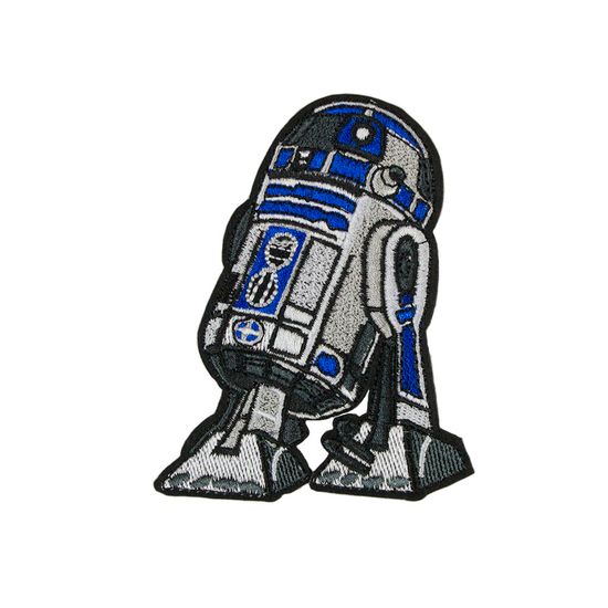 Нашивка термоаппликация на одежду и на рюкзак. R2D2 / Звездные войны