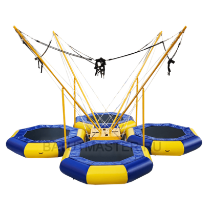 Батут-банджи «Полёт», 4-местный, 5×5×5 м
