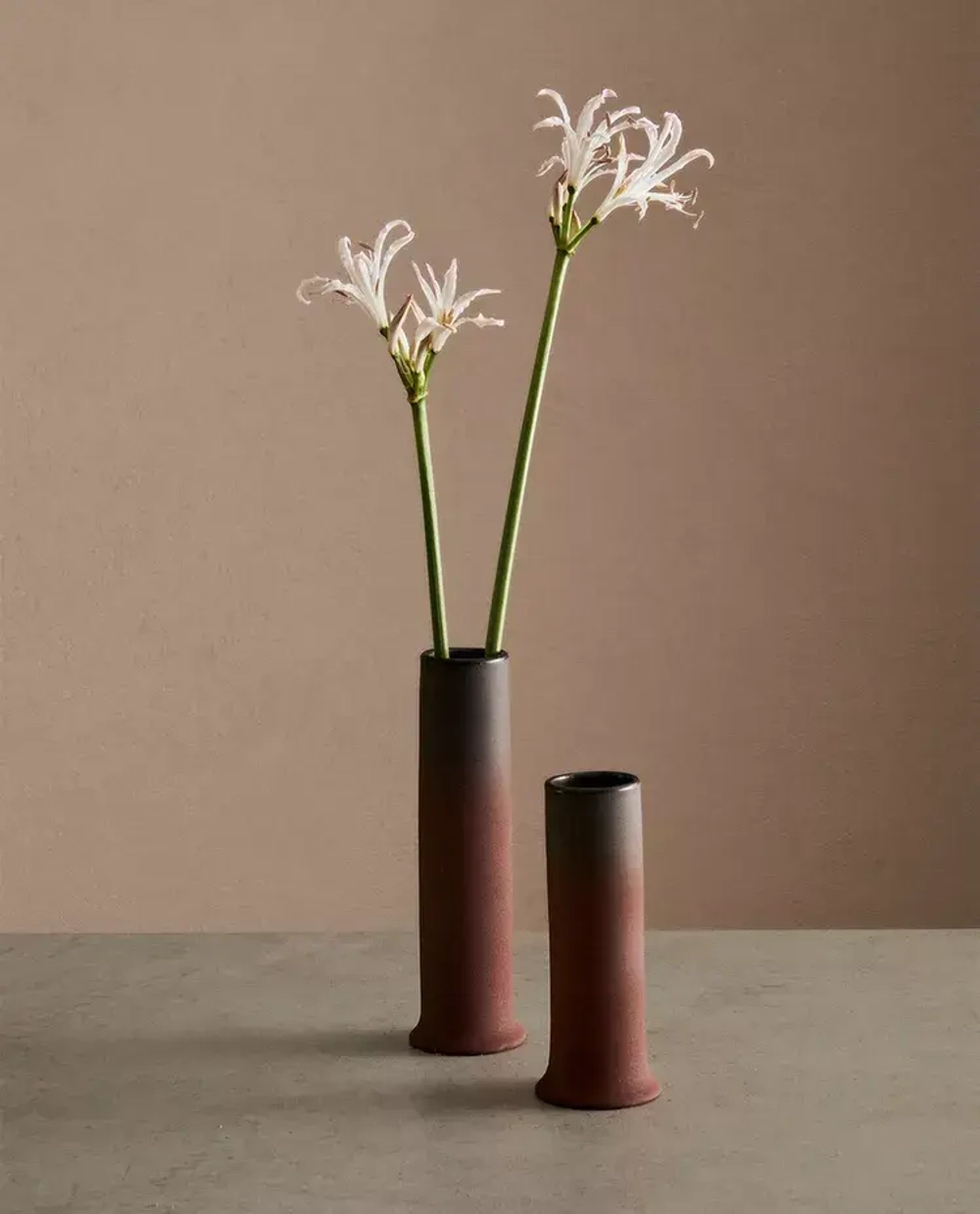 ZARA HOME КЕРАМИЧЕСКАЯ ВАЗА, КОРИЧНЕВЫЙ