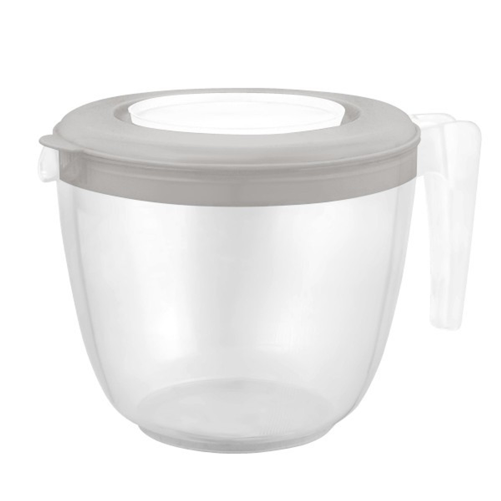 Емкость для миксера мерная HELSINKI с крышкой 1,9 л пепельный жемчуг