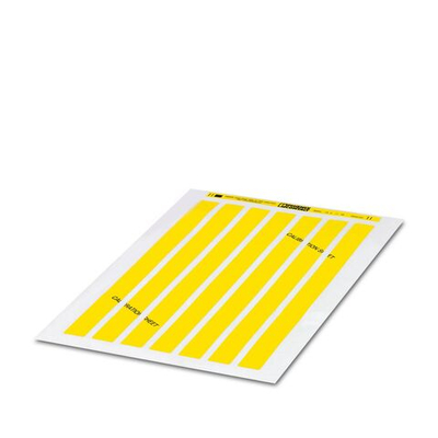 0824230 - BMK 19X11 YE CUS - Листы с тканевыми этикетками