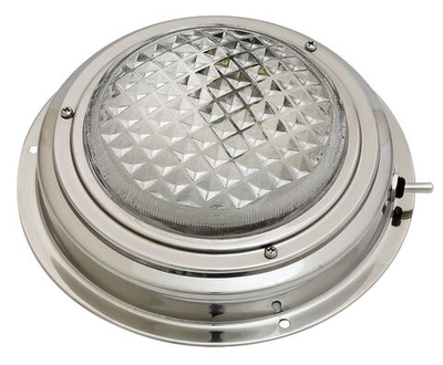 Накладной плафон освещения для судна в корпусе из нержавеющей стали, 5 дюймов (10006046)