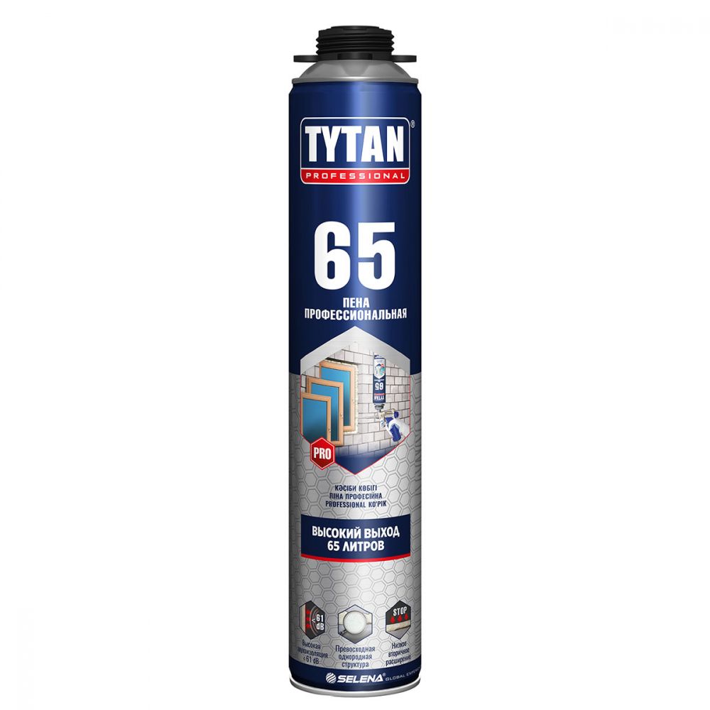 Пена профессиональная Tytan Professional 65 750 мл. выход 65 л.