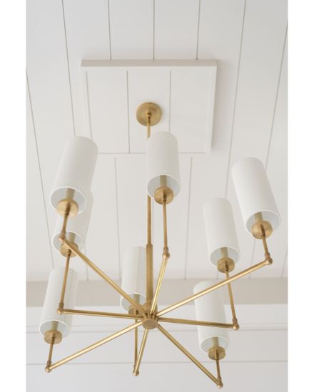 Золотая люстра “Новара”