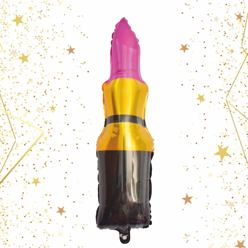 Шар фольгированный 30*90 см «Стиль - Помада»