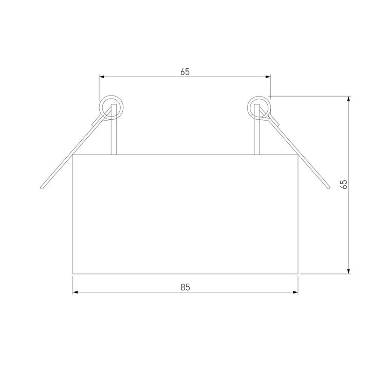 Встраиваемый светодиодный светильник Elektrostandard Glam 25095/LED a065710