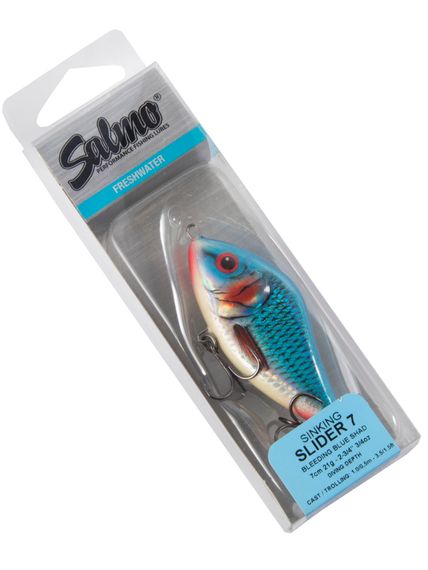 Воблер тонущий джеркбейт Salmo SLIDER S 07/BBS