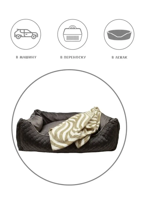 Плед для собак подстилка для животных