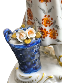 Фарфоровая статуэтка "Продавцы цветов" Kammer, Германия