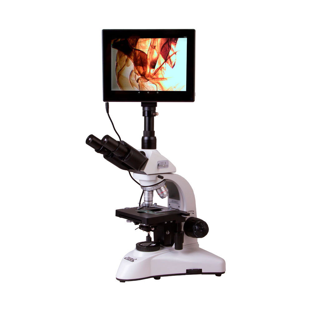 Микроскоп цифровой Levenhuk MED D20T LCD, тринокулярный