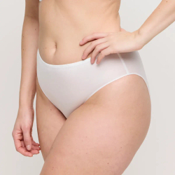 PRIMADONNA SATIN Трусы бесшовные с высокой талией, белый