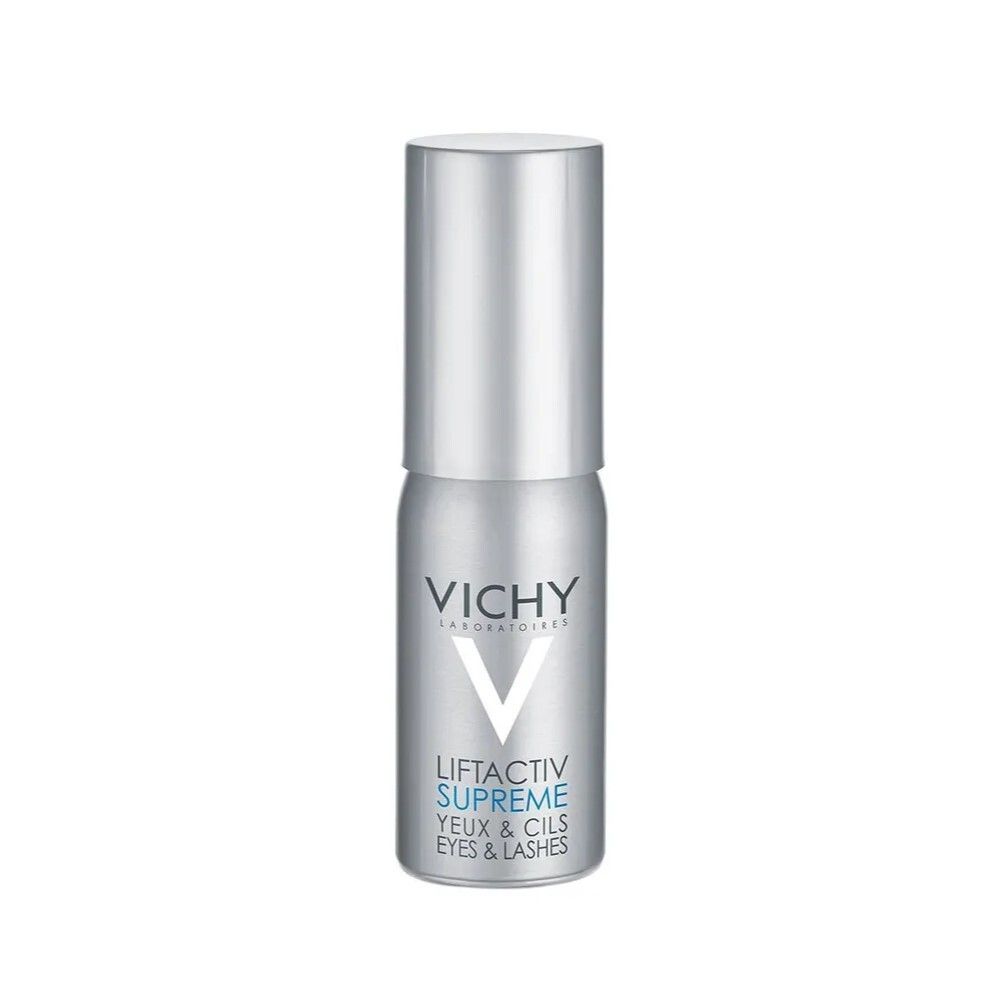 Vichy Liftactiv Supreme Yeux & Lashes Сыворотка с эффектом лифтинга и сияния для кожи вокруг глаз, 15 мл