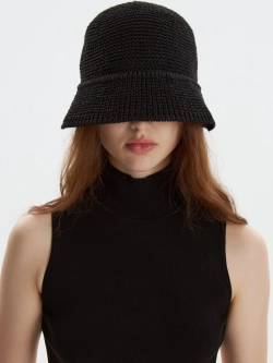 Панама Cloche Black
