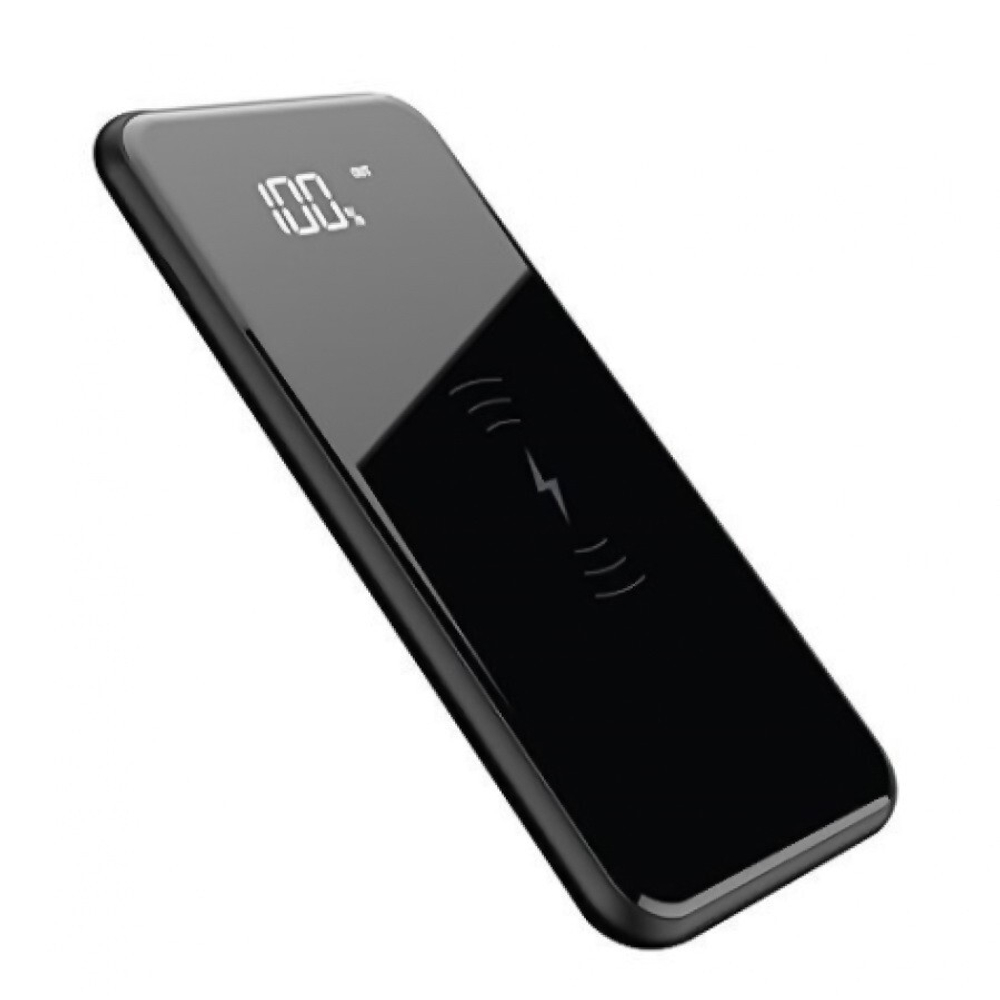 Power Bank 8000mAh, 2 USB, Baseus PPALL-EX01, черный