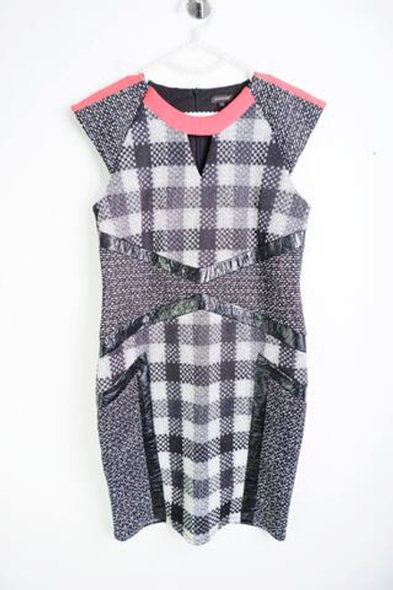 Платье River Island для осеннего образа, маркировка 14, визуально на 48 размер