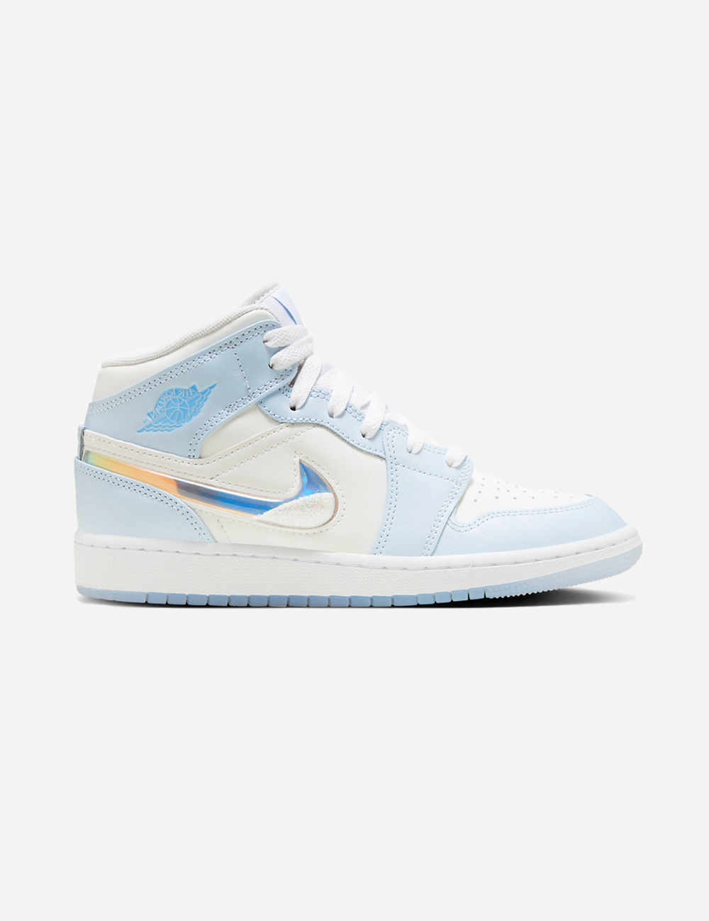 Air Jordan 1 Mid SE Glitter Swoosh