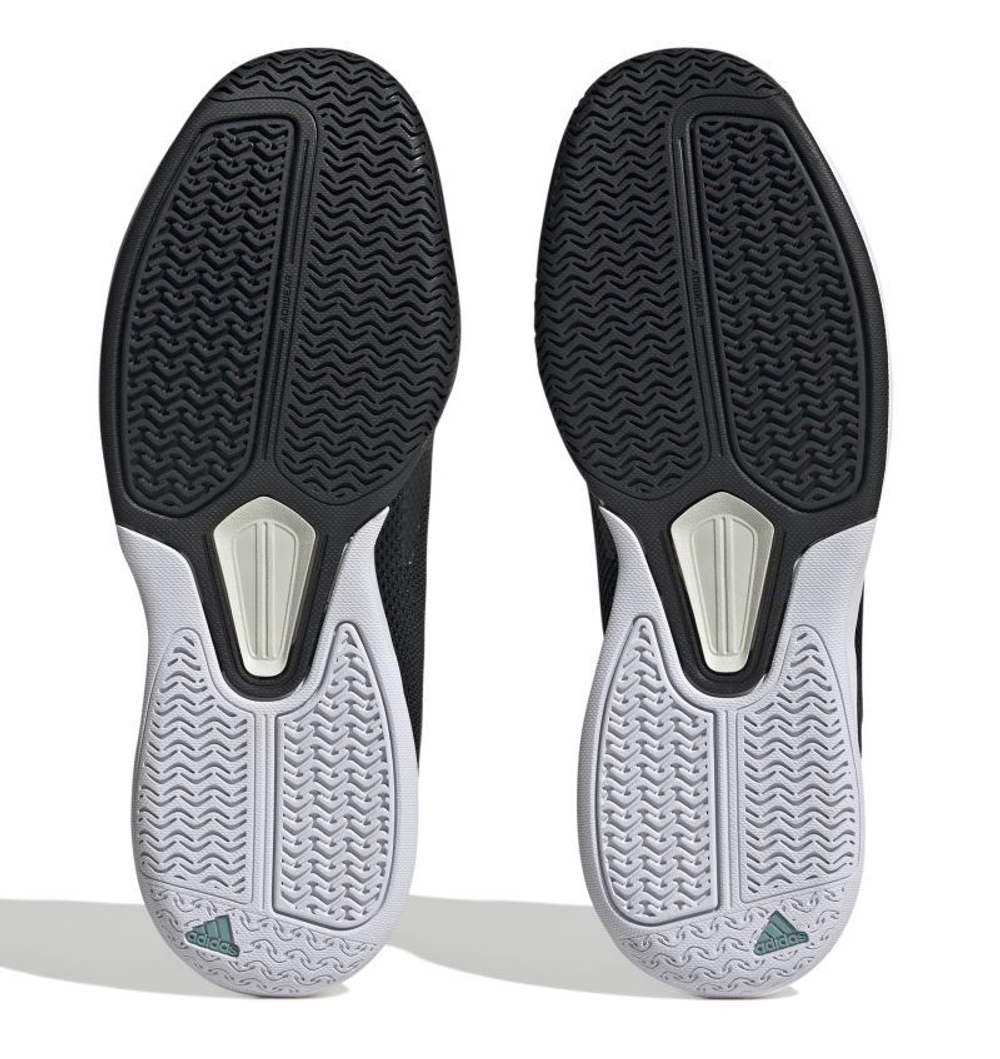 adidas court black and white