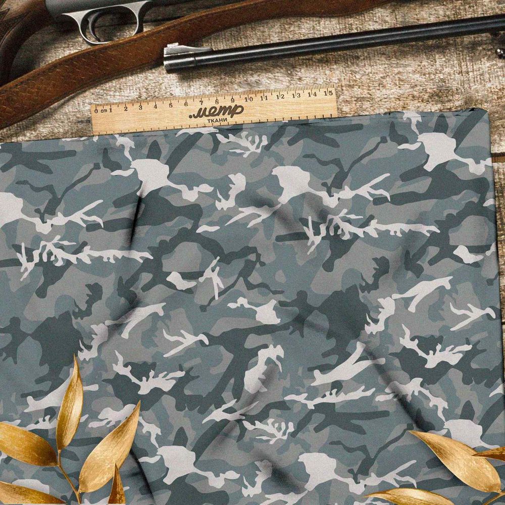 Ткань оксфорд 600 нежный милитари